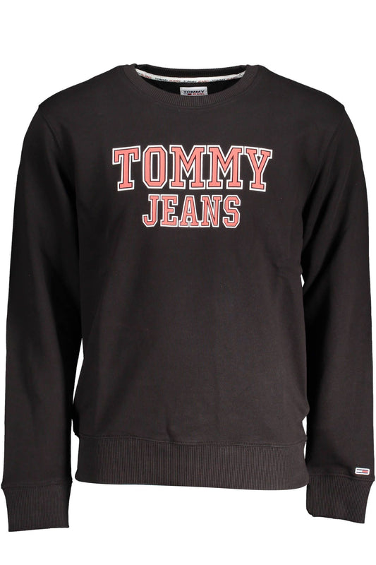 Black Cotton Sweater
