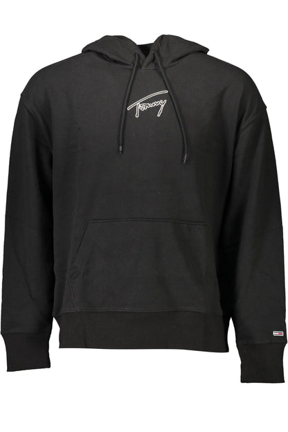 Black Cotton Sweater