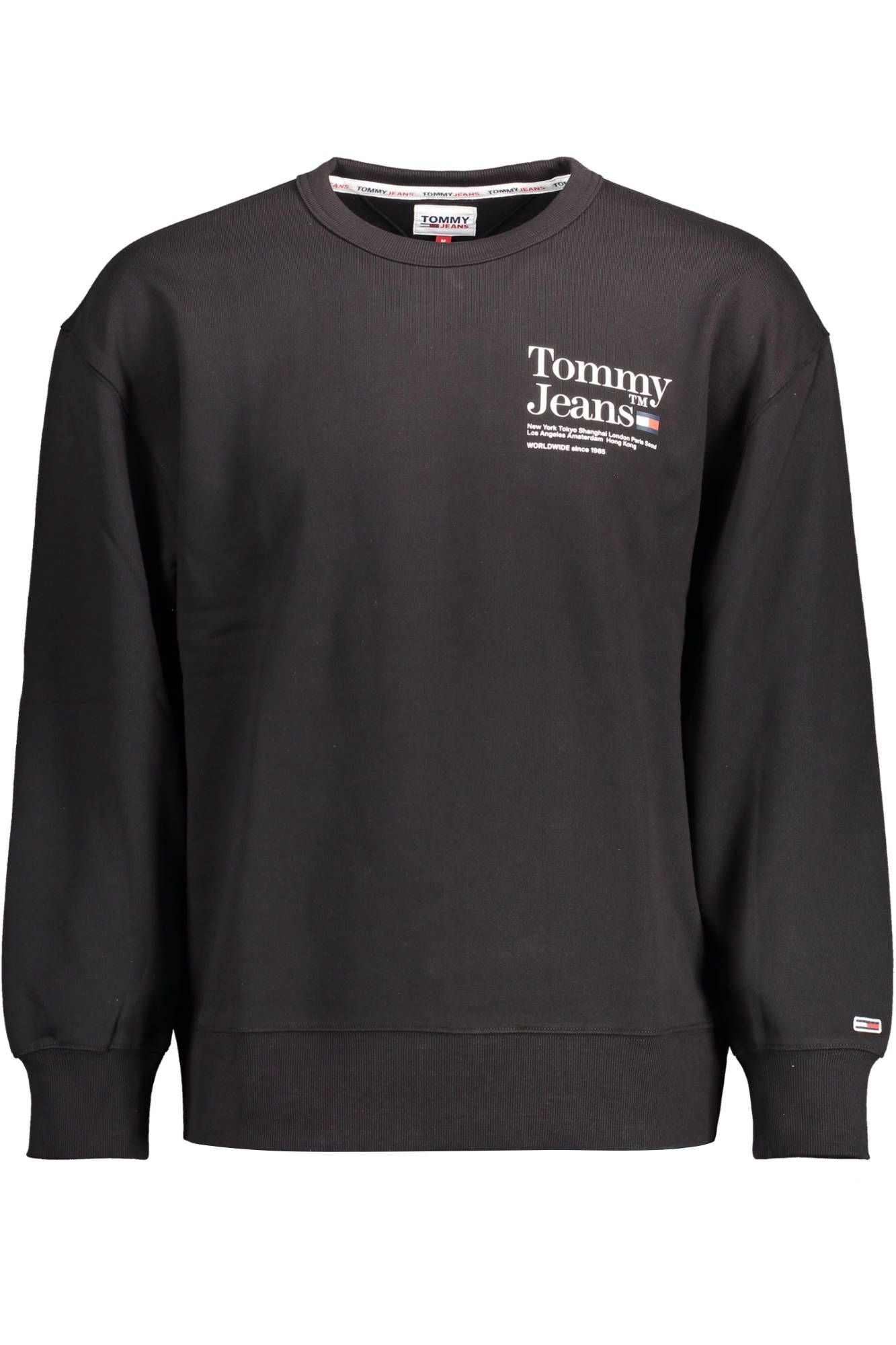 Black Cotton Sweater