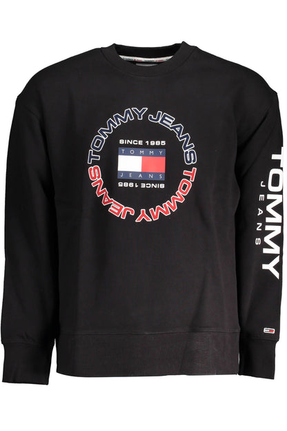 Black Cotton Sweater