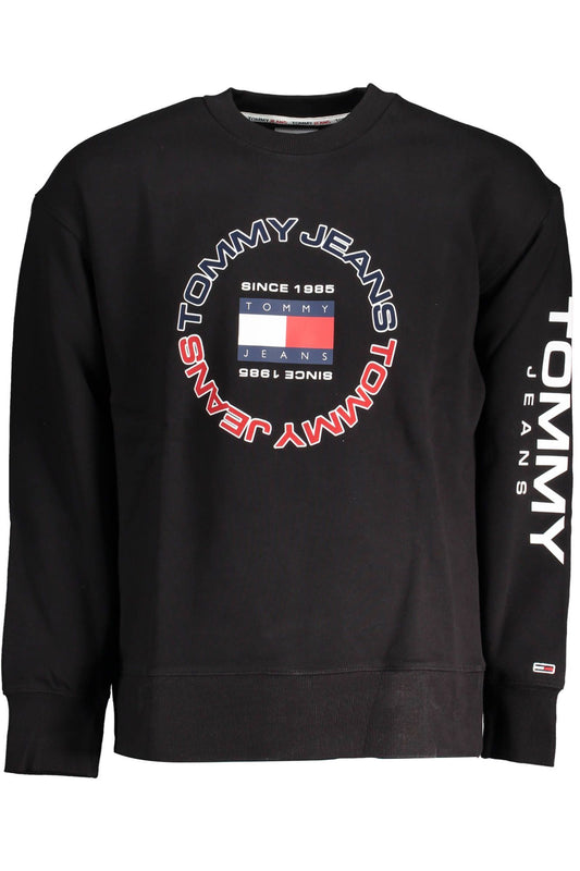 Black Cotton Sweater