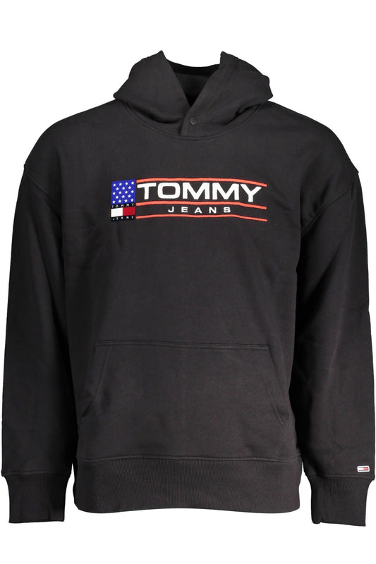 Black Cotton Sweater