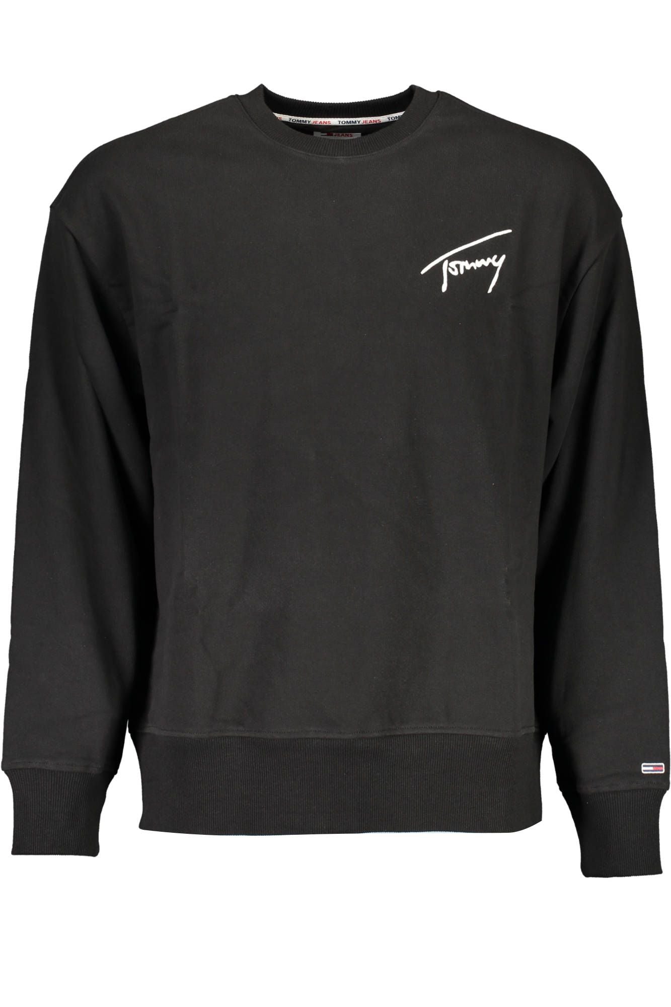 Black Cotton Sweater