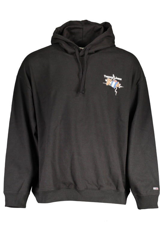 Black Cotton Sweater