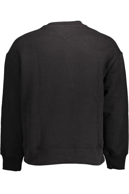 Black Cotton Sweater