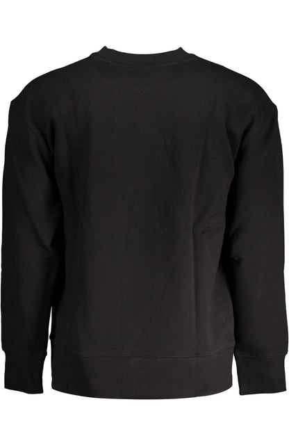 Black Cotton Sweater
