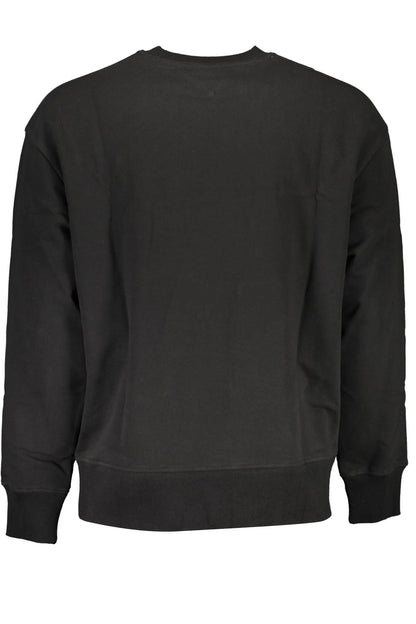 Black Cotton Sweater