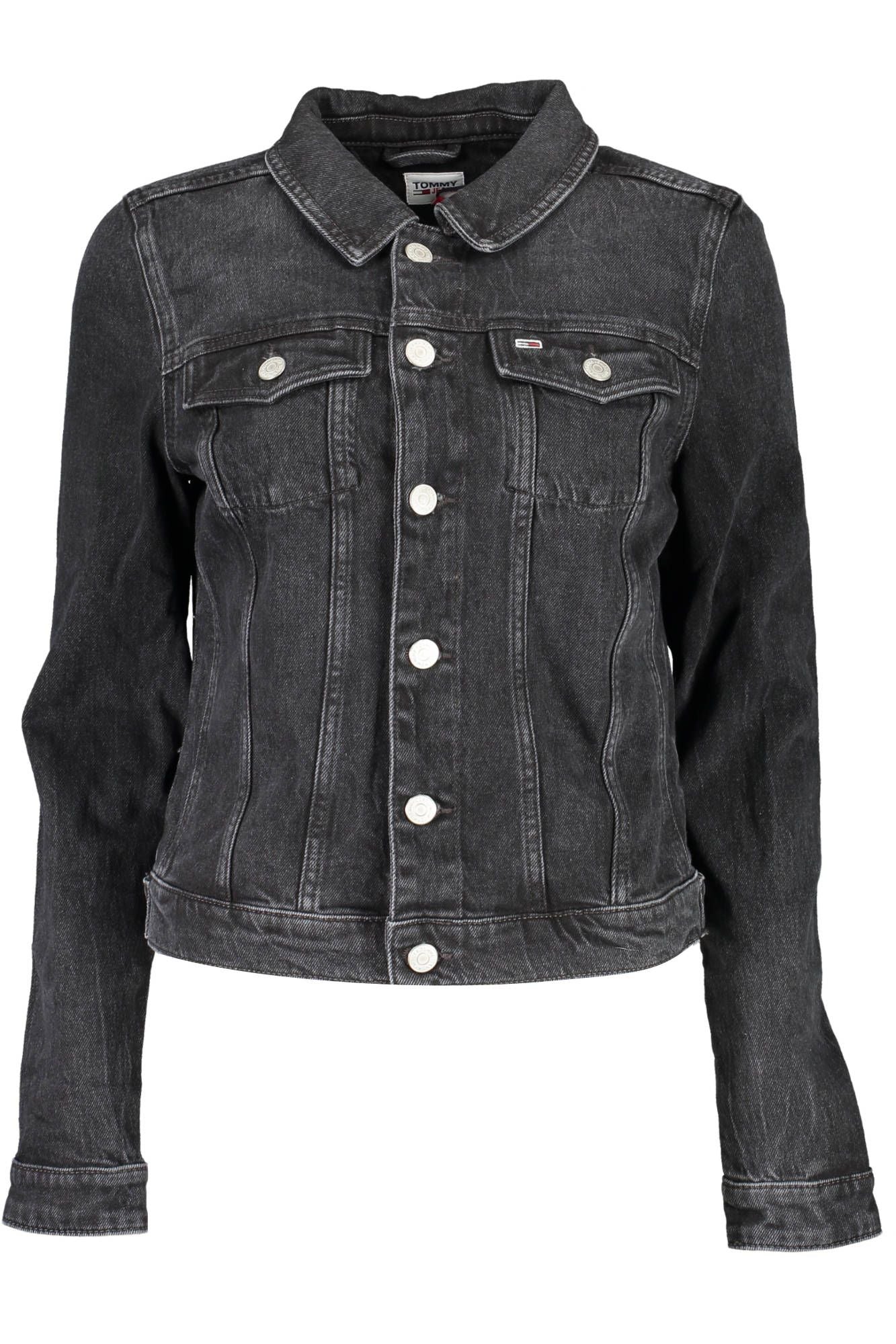 Black Cotton Jackets & Coat