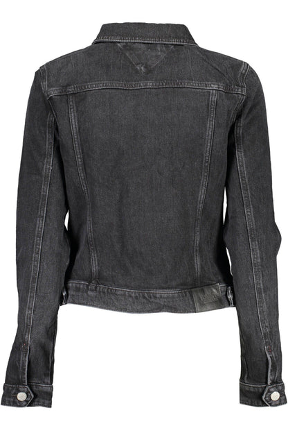 Black Cotton Jackets & Coat