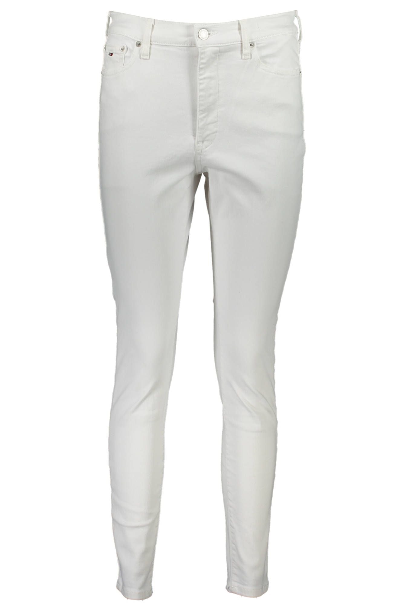 White Cotton Jeans & Pant