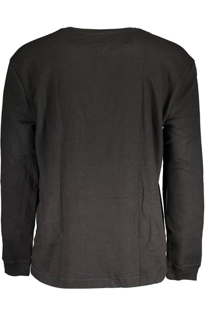 Black Cotton Sweater