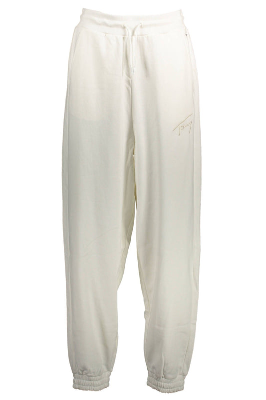 White Cotton Jeans & Pant