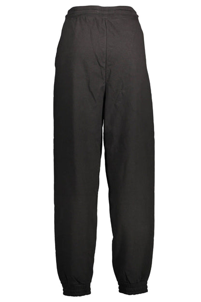 Black Cotton Jeans & Pant