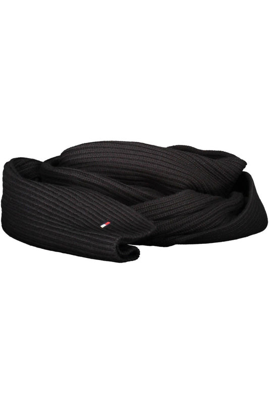 Black Cotton Scarf