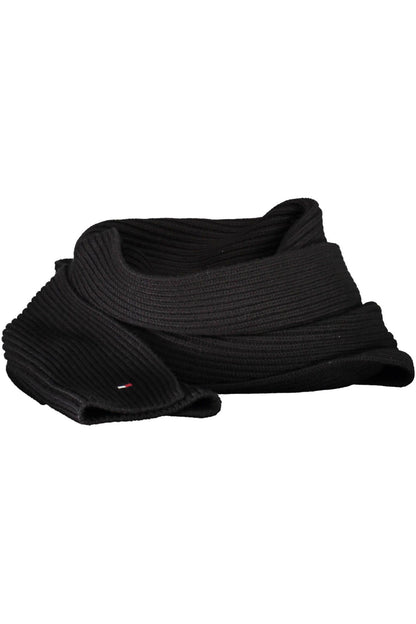 Black Cotton Scarf