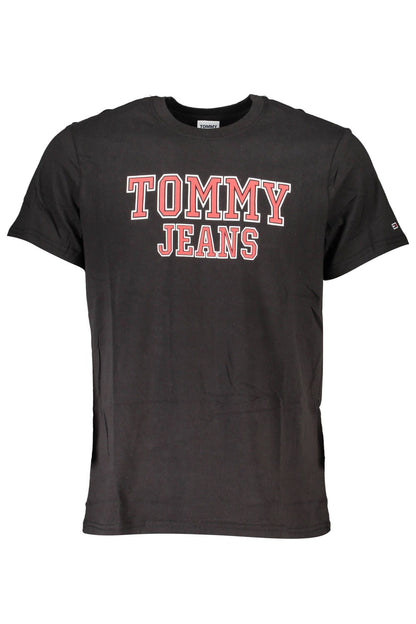 Black Cotton T-Shirt