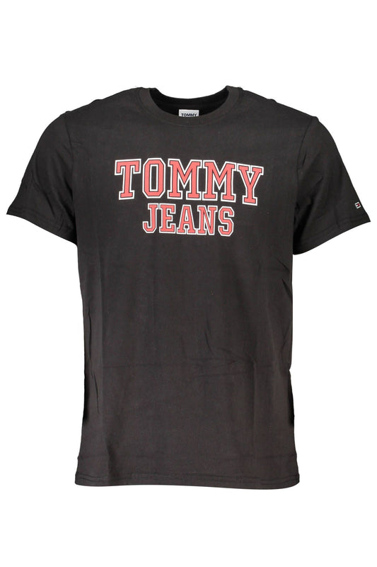 Black Cotton T-Shirt