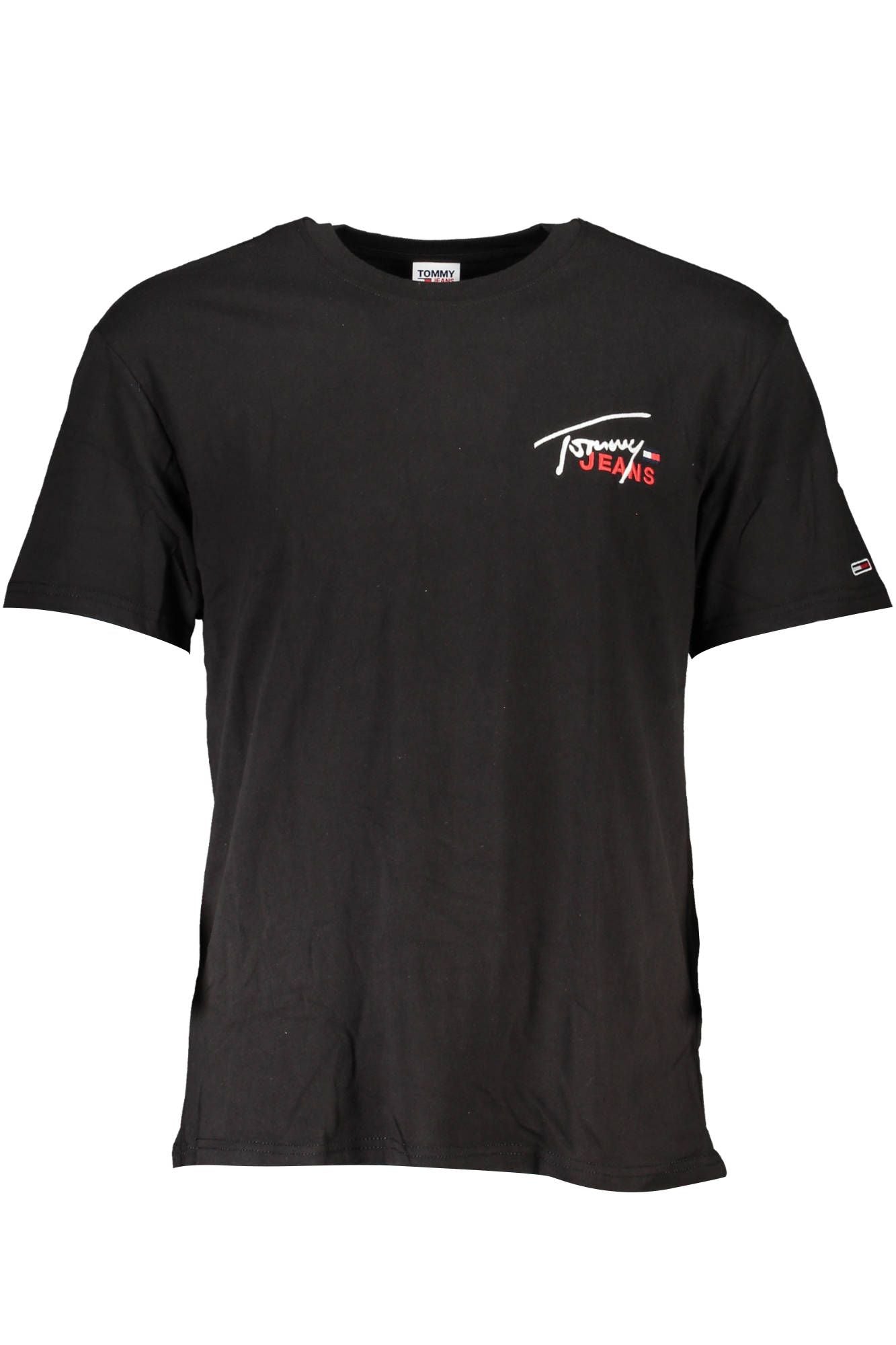 Black Cotton T-Shirt