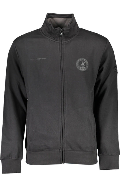 Black Cotton Sweater