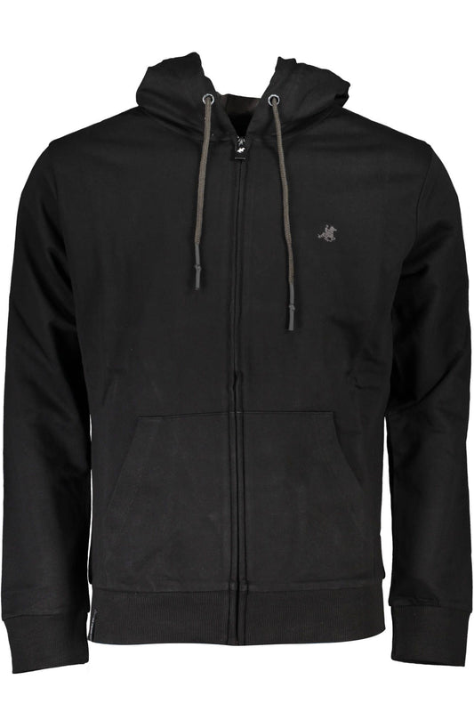 Black Cotton Sweater