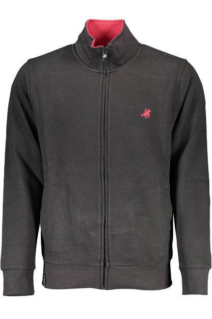 Black Cotton Sweater