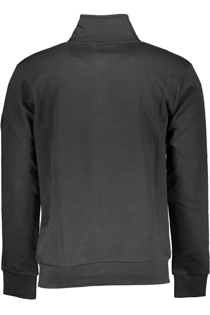 Black Cotton Sweater