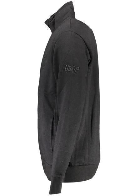 Black Cotton Sweater