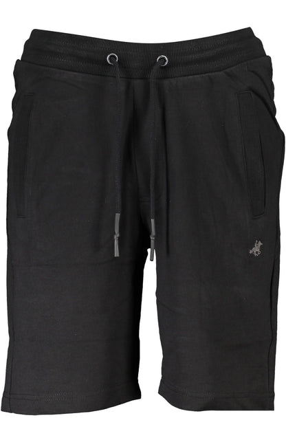 Black Cotton Jeans & Pant