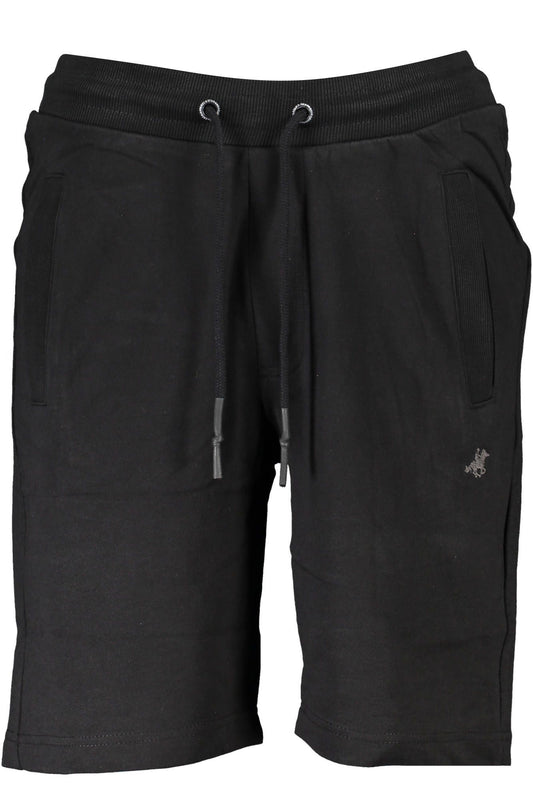 Black Cotton Jeans & Pant