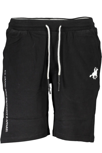 Black Cotton Jeans & Pant