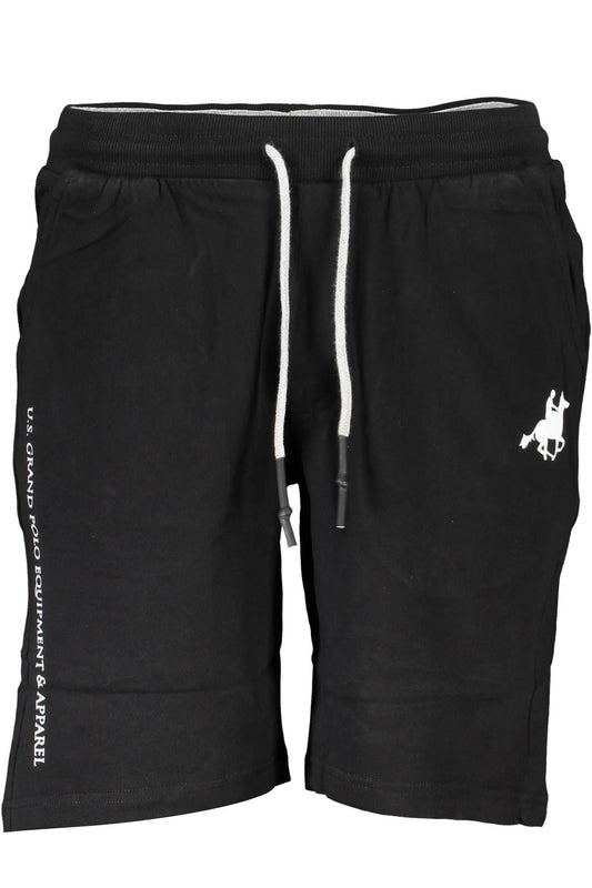Black Cotton Jeans & Pant