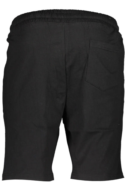 Black Cotton Jeans & Pant