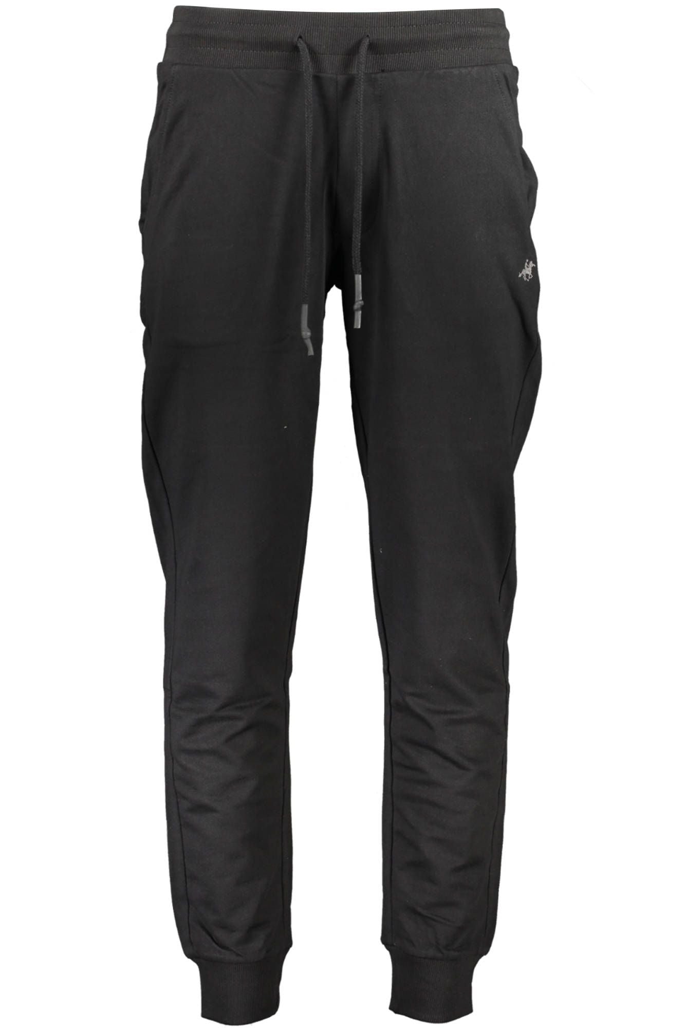 Black Cotton Jeans & Pant
