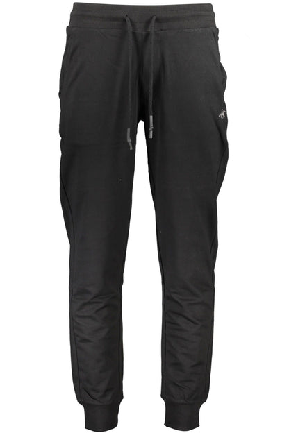 Black Cotton Jeans & Pant