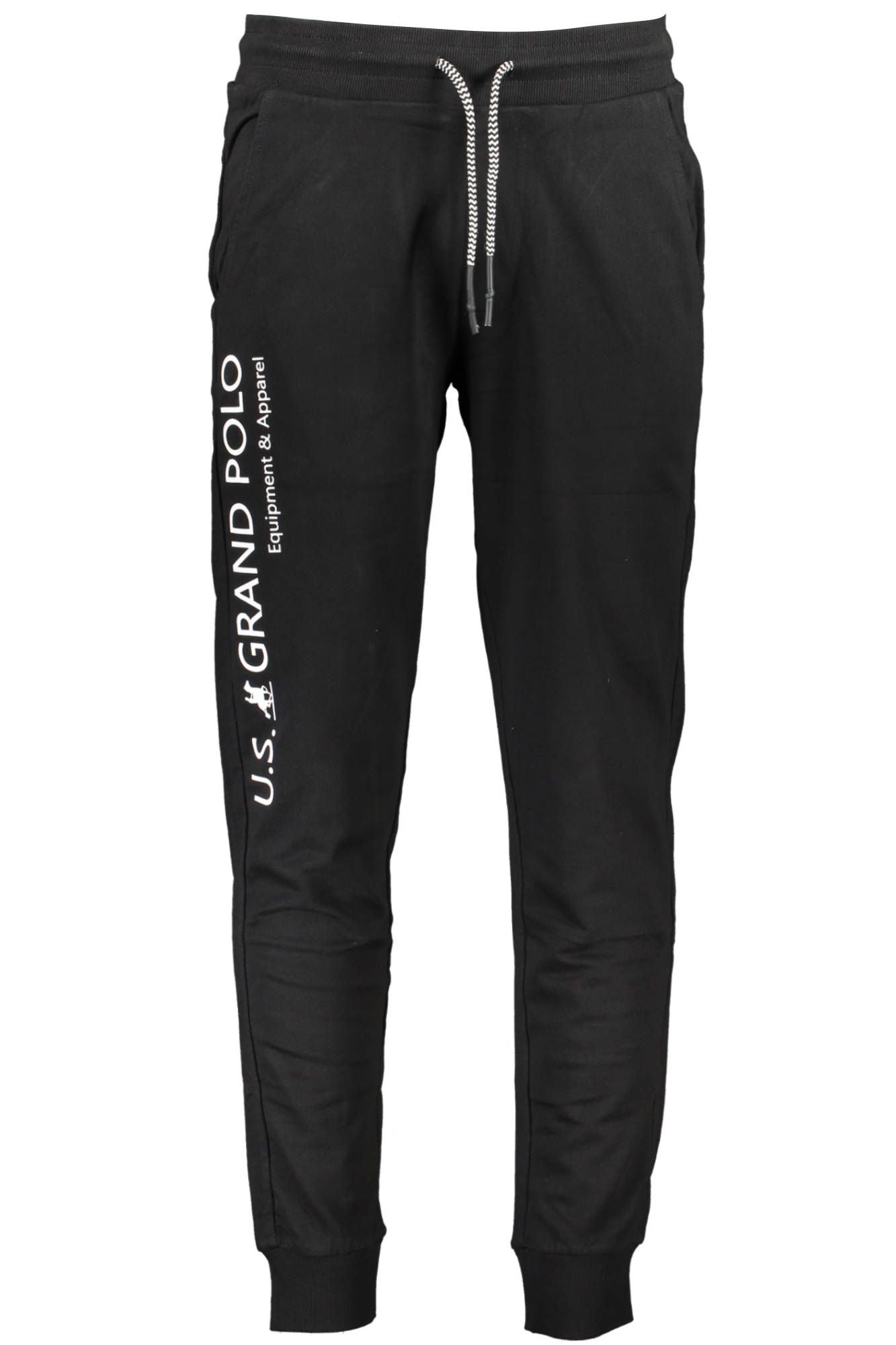 Black Cotton Jeans & Pant