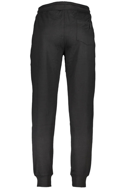 Black Cotton Jeans & Pant