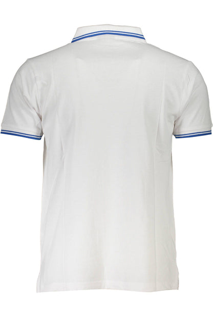 White Cotton Polo Shirt