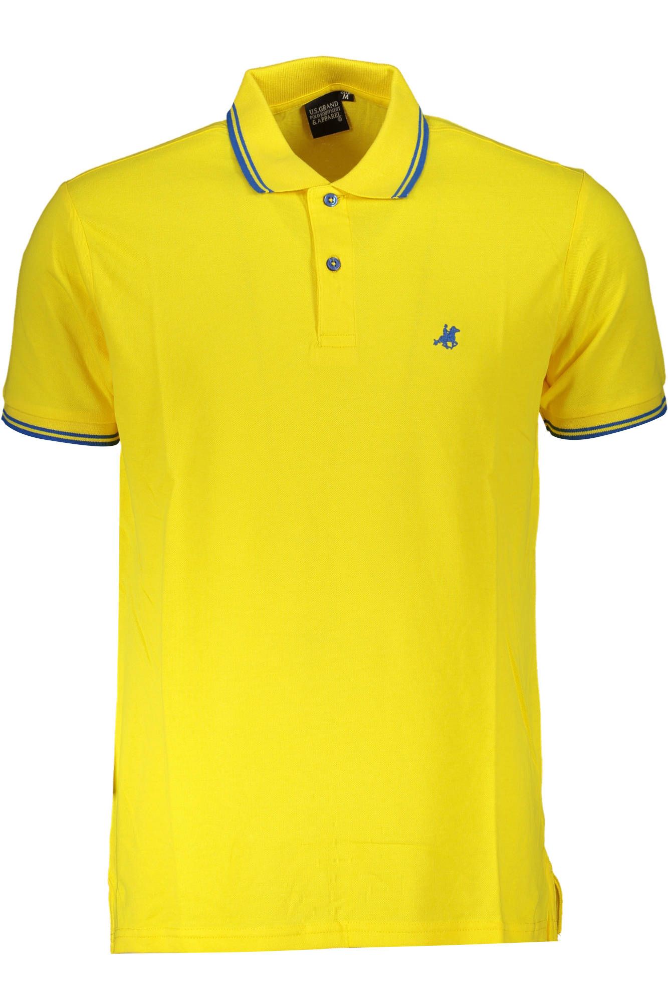 Yellow Cotton Polo Shirt