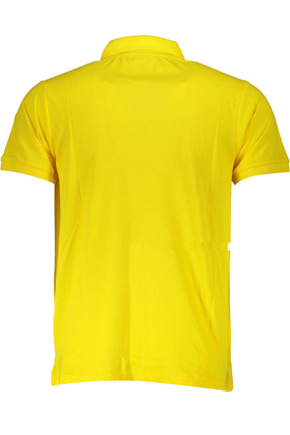 Yellow Cotton Polo Shirt