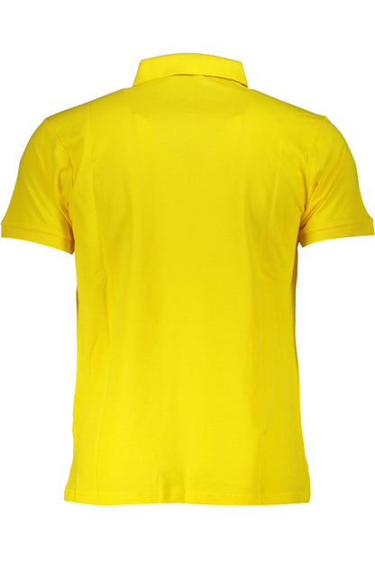Yellow Cotton Polo Shirt