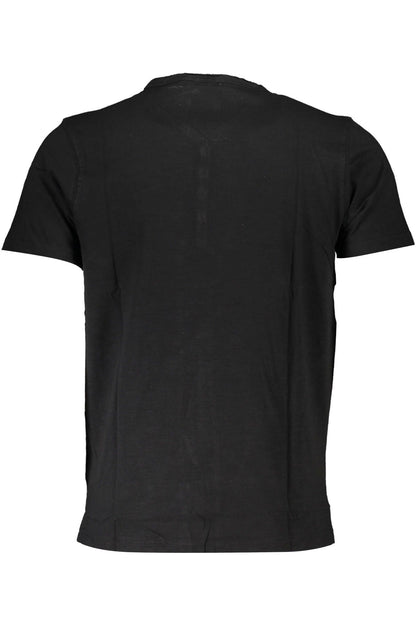 Black Cotton T-Shirt