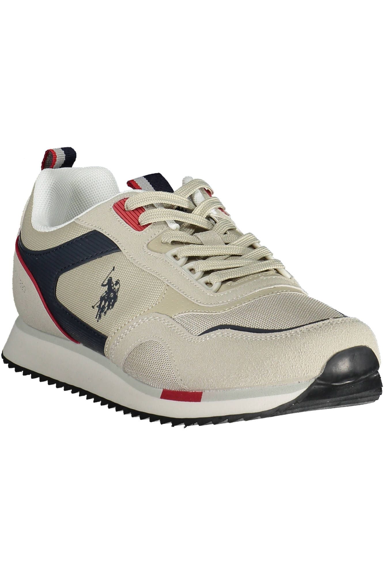 Beige Polyester Sneaker