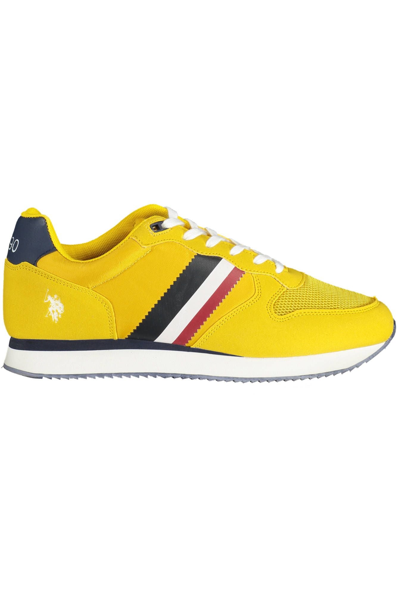 Yellow Polyester Sneaker