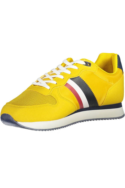 Yellow Polyester Sneaker