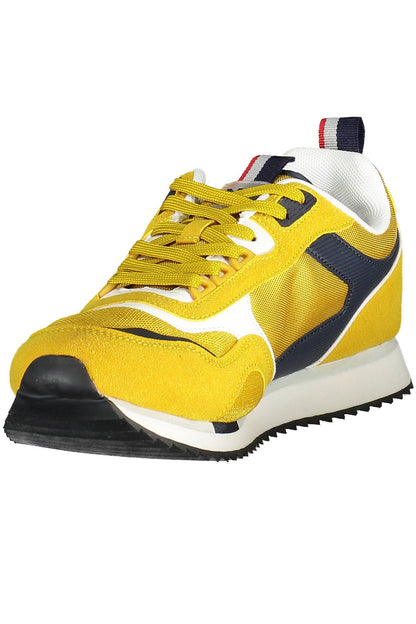 Yellow Polyester Sneaker