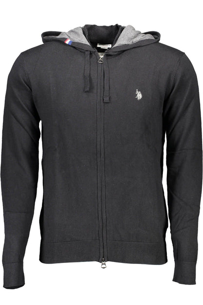 Black Cotton Sweater