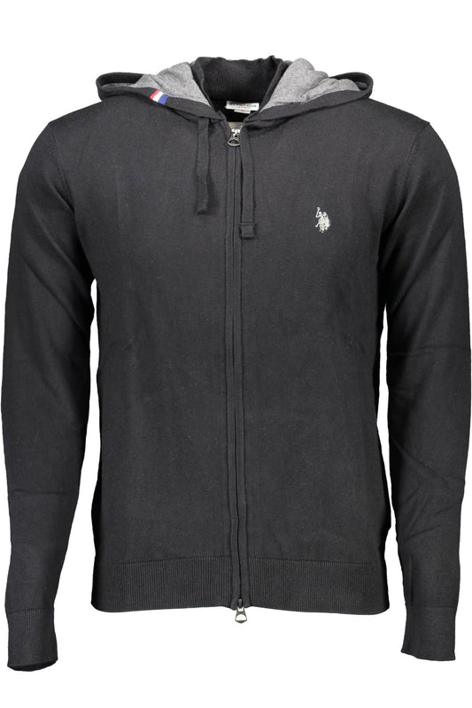 Black Cotton Sweater