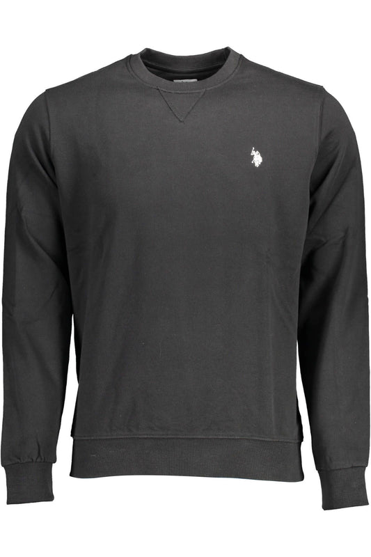 Black Cotton Sweater