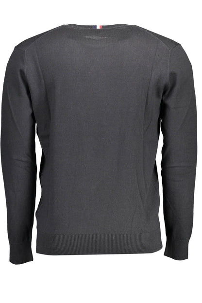 Black Cotton Sweater