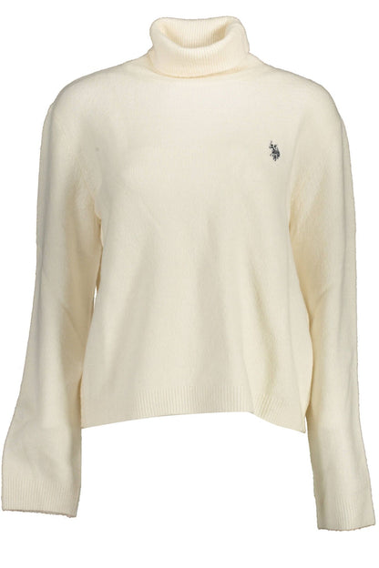 White Nylon Sweater